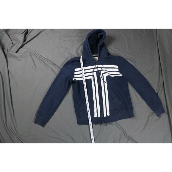 Tory Burch Navy and White Hoodie - Picture 3 of 6